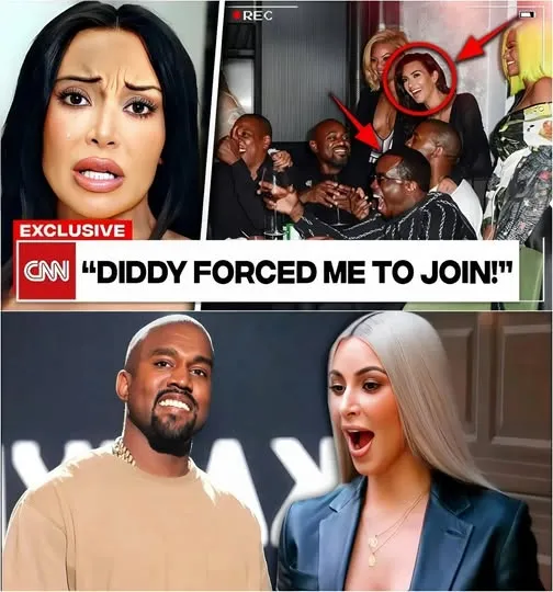 Breaking News: Kanye West Reveals Evidence Kim Kardashian Was A VIP At Diddy’s Exclusive Party.