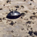 Released secret images of unidentified flying objects landing in the Nevada desert. ‎